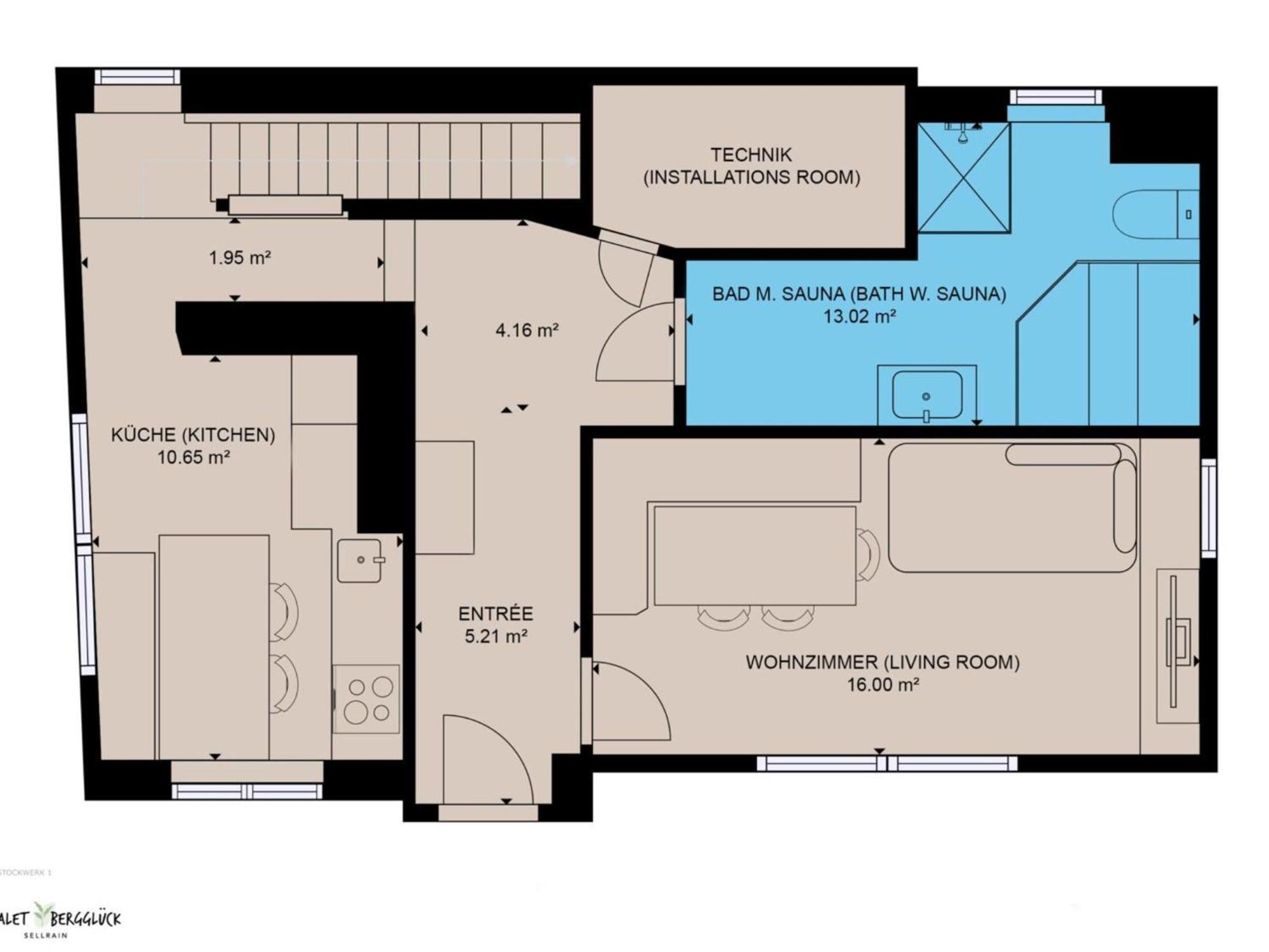 Chalet Bergglueck Sellrain Bagian luar foto
