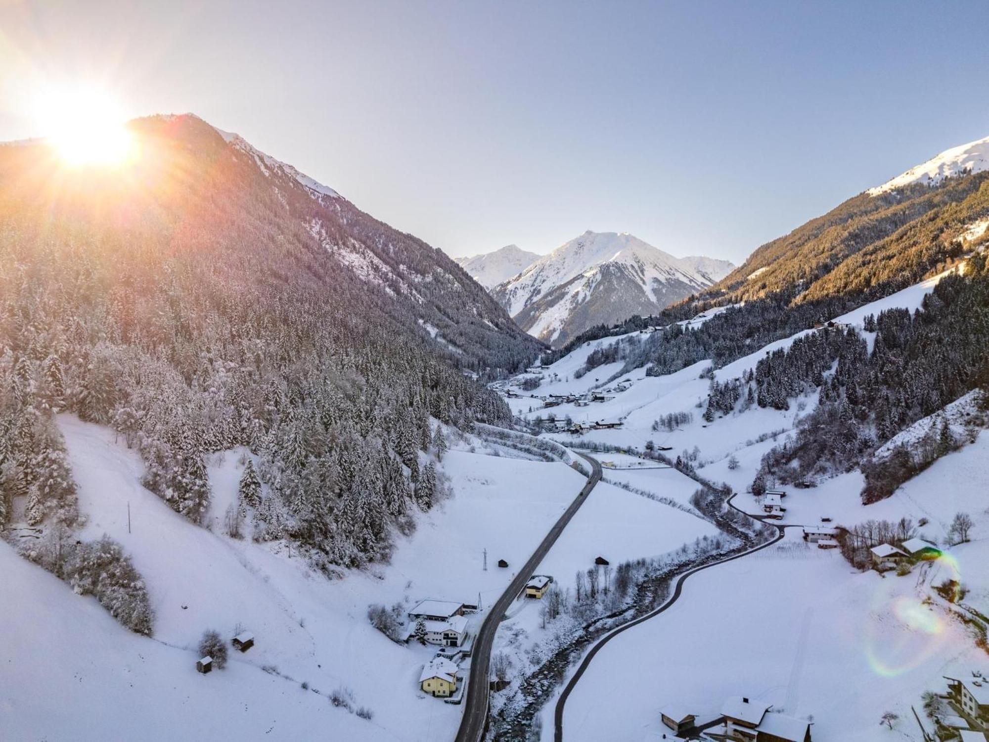 Chalet Bergglueck Sellrain Bagian luar foto